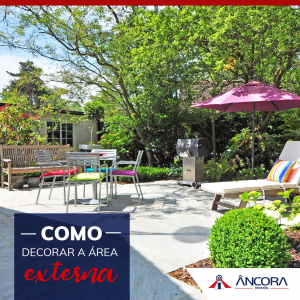 Decoração área externa
